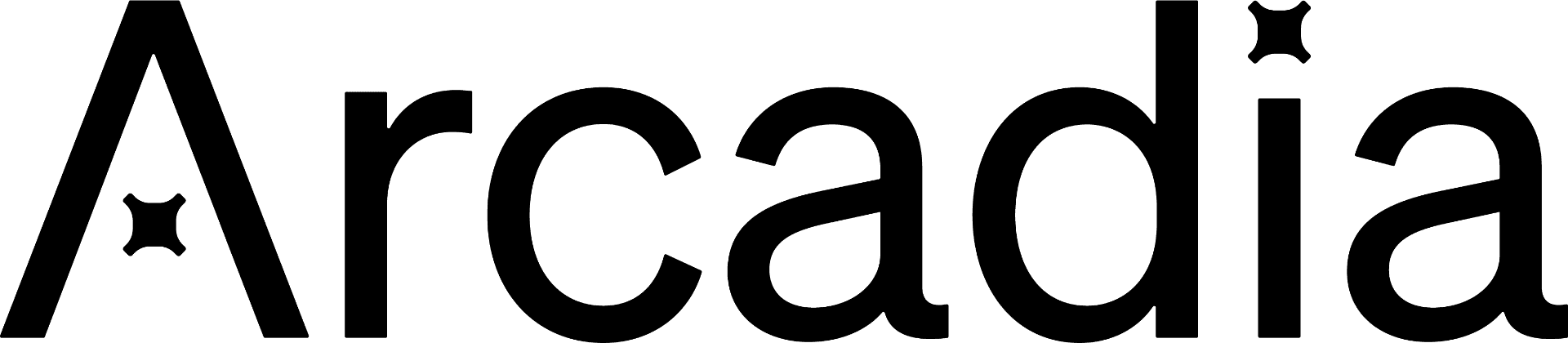 Arcadia logo monochrome